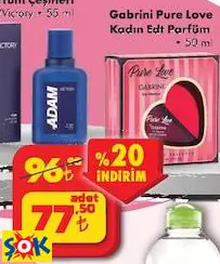 GABRİNİ PURE LOVE KADIN EDT PARFÜM 50 ML